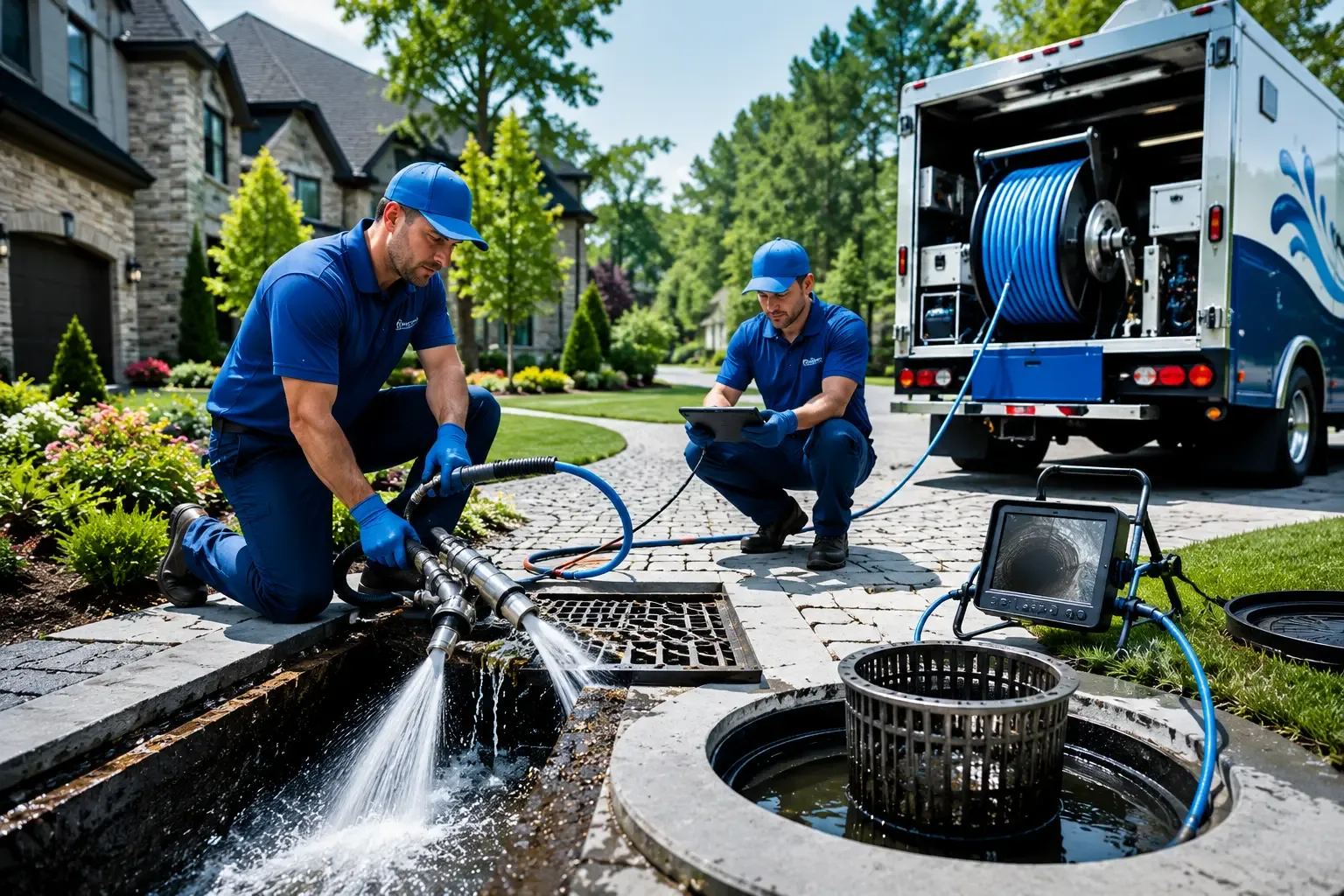Local outdoor drain cleaning professionals in Napoleon, ND